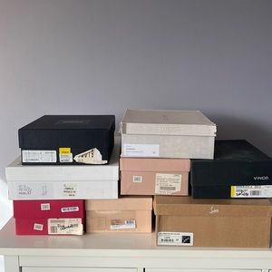 Designer shoe boxes